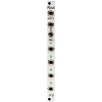 2hp 2hp ROUT Eurorack Switch Module (Silver) Silver new