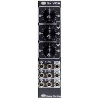 Happy Nerding Happy Nerding 3xVCA Eurorack VCA Module (Black) ...