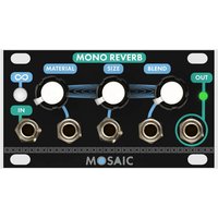 Mosaic Mosaic Mono Reverb 1U Eurorack Effects Module (Black) B... new