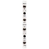 2hp 2hp AVert Eurorack Dual Attenuverter Module (Silver) Silver new