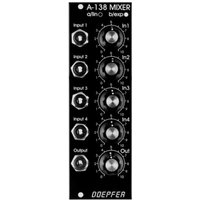 Doepfer Doepfer A-138BV Eurorack Mixer Module (Vintage Black) ... new