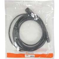 AVSL - Extension Lead IEC Plug - IEC Socket - 5m Mercury new