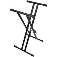 B&M Keyboard stand. Double Braced. Black new