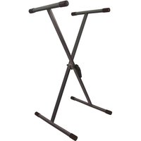 B&M Keyboard Stand Single Braced - Black new
