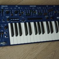 used 2019 - Present Behringer MS-1 / MS-101 Analog Synthesizer Blue