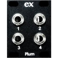 Plum Audio Plum Audio EX6 Eurorack CV Expander 1U Module (Bla... new
