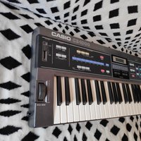 used 1985 Casio CZ-1000 49-Key Synthesizer Black