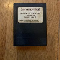 1986 Ensoniq ESQ-1 Wave Synthesizer Black used