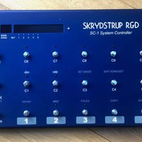 2010 SKRYDSTRUP (NOW CAVEMAN) SC-1 MIDI FOOT CONTROLLER Electr... used