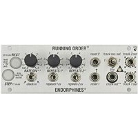 Endorphin.es 1U Running Order 2-Track Trigger Sequencer/Euclid... new