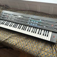 used 1985 Casio CZ-5000 61-Key Synthesizer Black