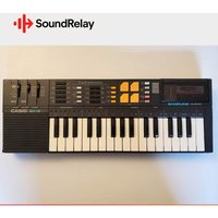 used 1980s Casio SK-8 32-Key S&ling Keyboard Black