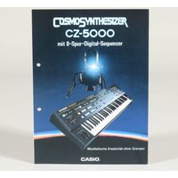 used 1985 Casio CZ-5000 61-Key Synthesizer Black