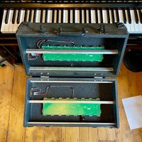 2010-2016 Enclave 12u 104hp Eurorack case - Black Black used