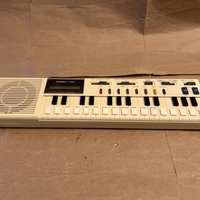used 1979 - 1984 Casio VL-1 VL-Tone 29-Key Synthesizer Keyboard White