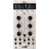 Five12 Five12 QV-L Eurorack Quad Variable LFO Module (Silver) ... new