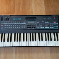used 1985 Casio CZ-2000s 61-Key Digital Synthesizer Black