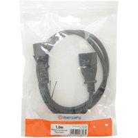 Mercury QTX Iec-Iec Cable / Lead Extension, 1m , 1m, new