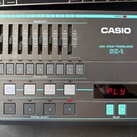 1980s Casio DZ-1 (drums to midi) Grey
