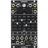 Toppobrillo Toppobrillo Minimix Eurorack Mixing Module (Black)... new