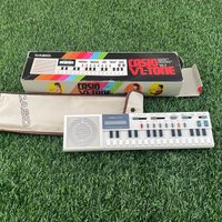used 1979 - 1984 Casio VL-1 VL-Tone 29-Key Synthesizer Keyboard White