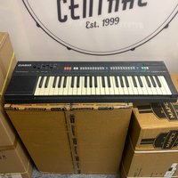 1980s Casio CT-370 Casiotone 49-Key Synthesizer Black