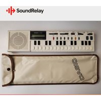 used 1979 - 1984 Casio VL-1 VL-Tone 29-Key Synthesizer Keyboard White