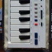 used 1980s Casio PT-20 29-Key Mini Synthesizer White