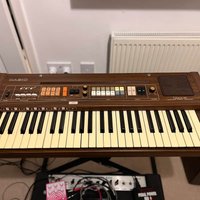 1980s Casio CT-401 Casiotone 49-Key Synthesizer Natural