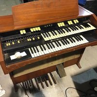 1950 Hammond L122 Organ owned & used by Rick Wakeman of YE... used