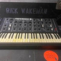 1980 Polivoks Synth Owned and Used by Rick Wakeman of YES Black used