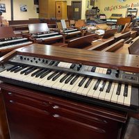 used 1979 - 1982 Korg Lambda ES-50 48-Key Polyphonic Synthesizer Bl...