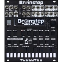Tubbutec Brainstep Eurorack Sequencer Module (Black) Brains new