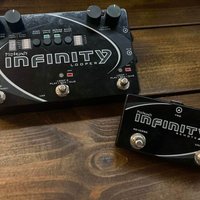 2012 Pigtronix Inifnity Looper & Footswitch Black used