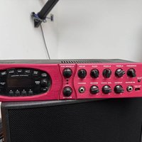 2000s Line 6 POD rack Red used