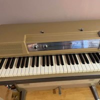 1968 - 1971 Wurlitzer 206 64-Key Electric Piano Beige used