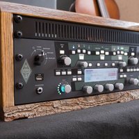 2025 Grizzly Audio 4U Desktop Rack Oak new