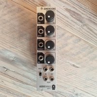 Audio Damage Dimensions Silver/Black used