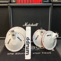 1980s ddrum Clavia Electronic Kit Module + Pads White/Red used