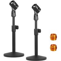 2025 YOUEON 2 Pcs Microphone Stand Desktop, Adjustable Table M... new