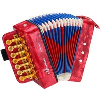 2025 Unbranded Accordion, 10 Keys Bass Button Accordion Mini M... new