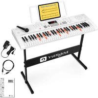 2025 Vangoa Piano Keyboard 61 Lighted Keys Music Electronic Ke... new