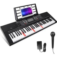 2025 Aklot Piano Keyboard 61 Key, Portable Full Size Piano Key... new