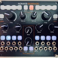 2022 Norand Morphos 3D Morphing Complex Oscillator Black used