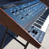 1984 Oberheim OB-8 61-Key 8-Voice Synthesizer Blue with Wood S... used