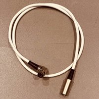Vandamme 1M Angled MIDI cable white used