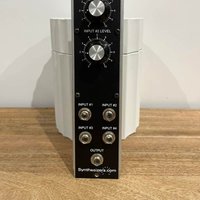 2000s Synthesizers.com Q112 Mixer 5U Module Black used