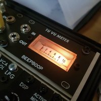 2025 Beepboop Electronics 1U Analogue VU Matt black new