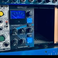 2010s Dramastic Audio Obsidian 500 Stereo Compressor Module Black used