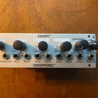 2021 - Present Endorphin.es Cockpit 1U Eurorack Synth Module S... used